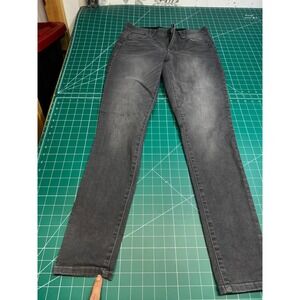 Democracy Womens 6 Absolution Skinny Jeans Faded Grey Stretch Denim Pants